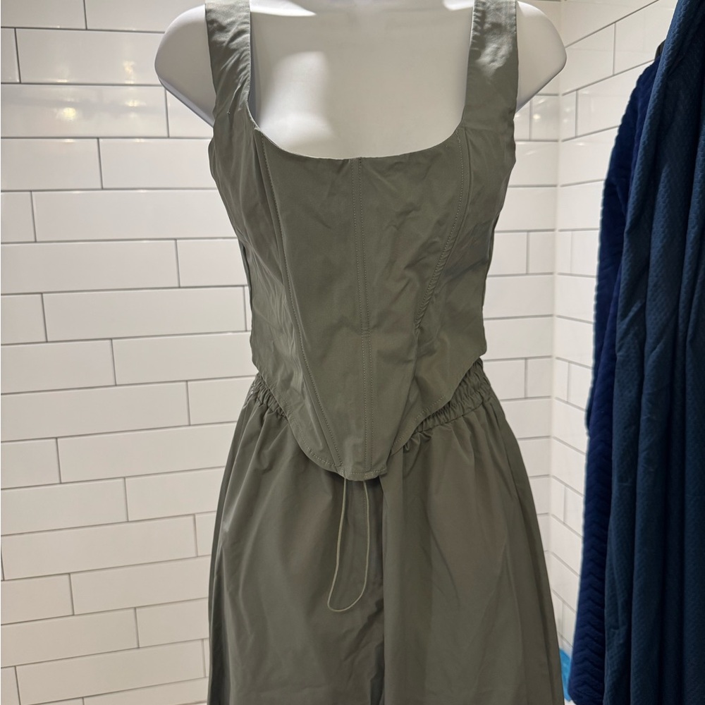 Elegant Seafoam Green Women's Two Piece Set